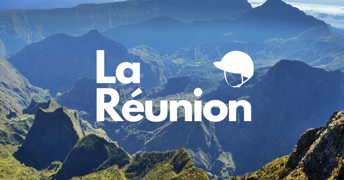 Vue depuis le Maïdo, cirque de Mafate en contrebas