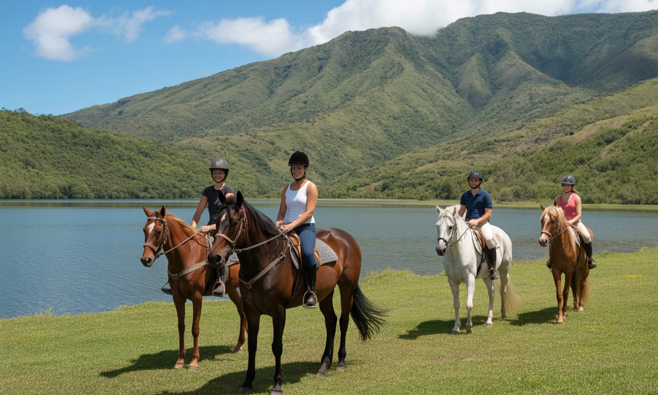 découvrez la ferme équestre du grand étang à la réunion : balades à cheval au cœur de paysages naturels, pour tous niveaux. profitez d’une aventure équestre unique en famille ou entre amis.