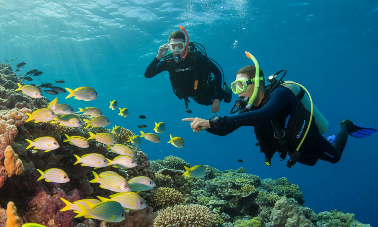 découvrez la plongée sous-marine à saint-gilles avec réunion diving : explorez les fonds marins exceptionnels de la réunion en toute sécurité, accompagné par des instructeurs expérimentés. réservez votre aventure dès aujourd'hui !